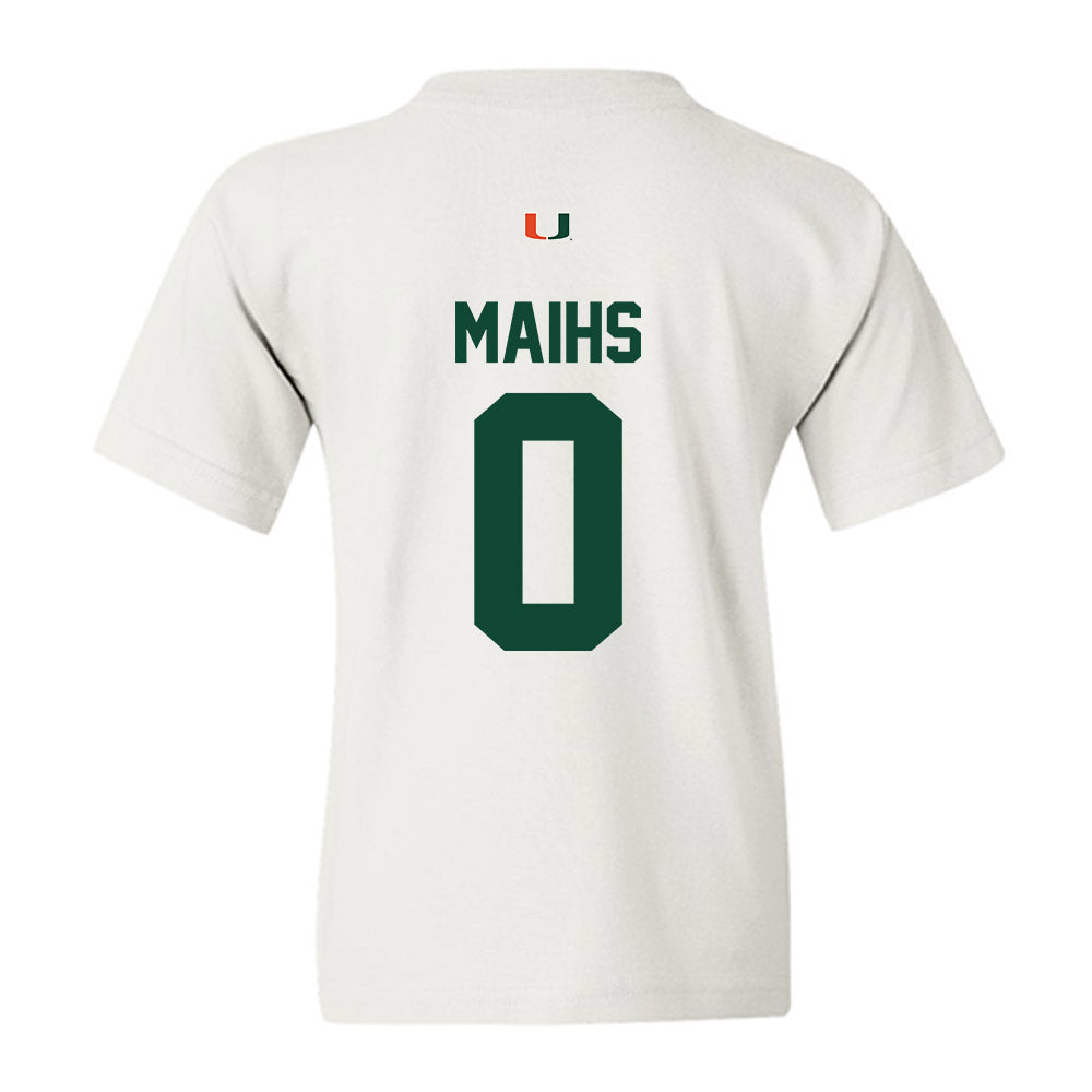 Miami - NCAA Women's Soccer : Emilie Maihs - Classic Shersey Youth T-Shirt-1