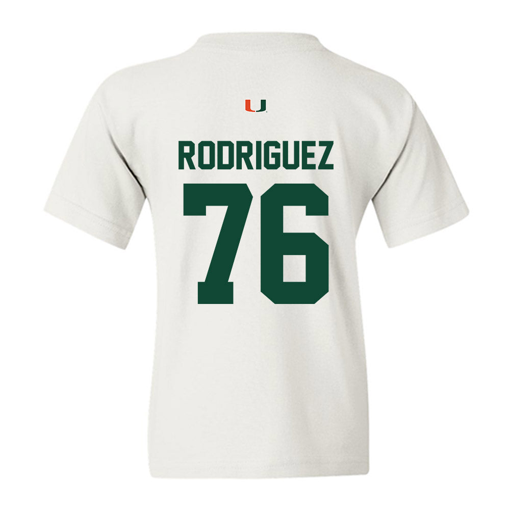 Miami - NCAA Football : Ryan Rodriguez - Classic Shersey Youth T-Shirt-1