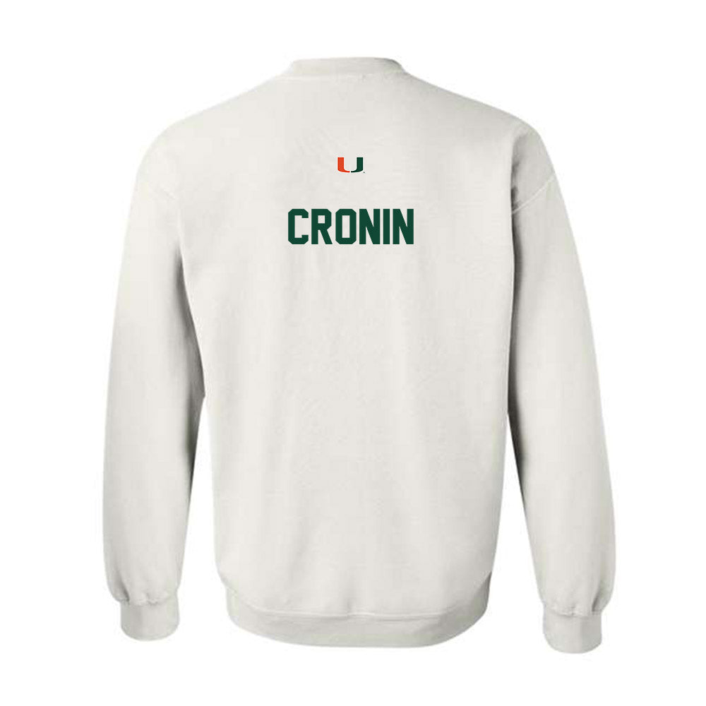Miami - NCAA Women's Cross Country : Milla Cronin - Classic Shersey Crewneck Sweatshirt-1