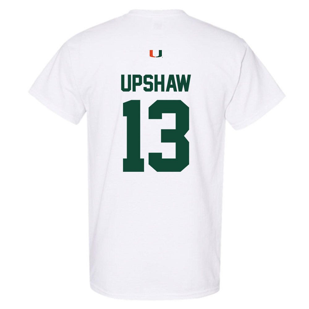 Miami - NCAA Football : Daylyn Upshaw - Classic Shersey T-Shirt-1
