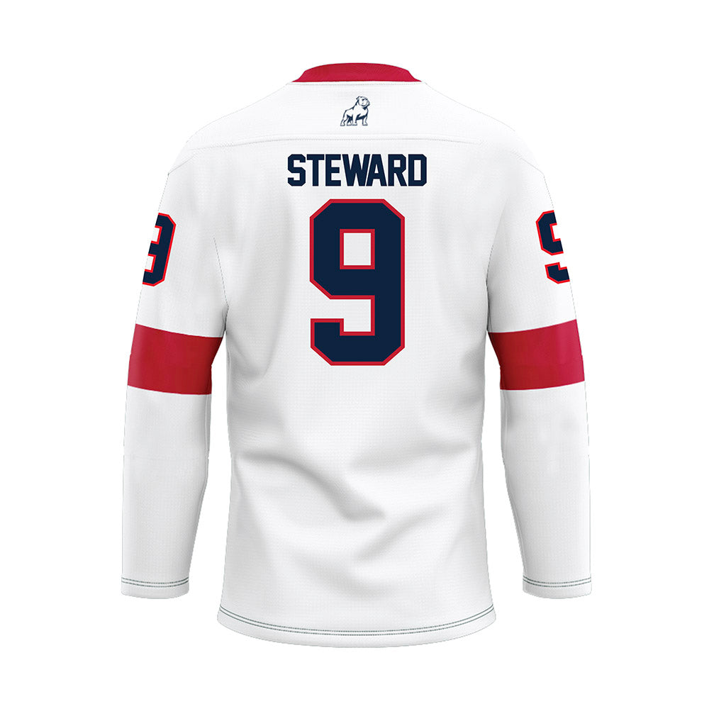 Samford - NCAA Football : Midnight Steward - White Fashion Jersey