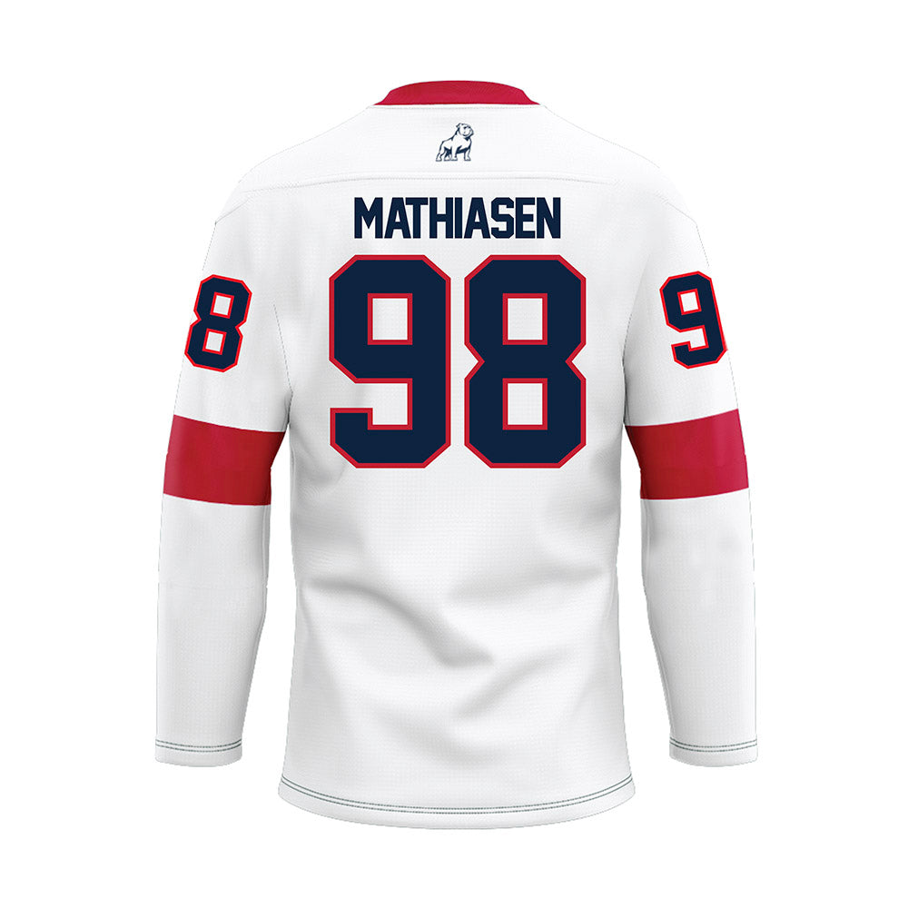 Samford - NCAA Football : Joshua Mathiasen - White Fashion Jersey