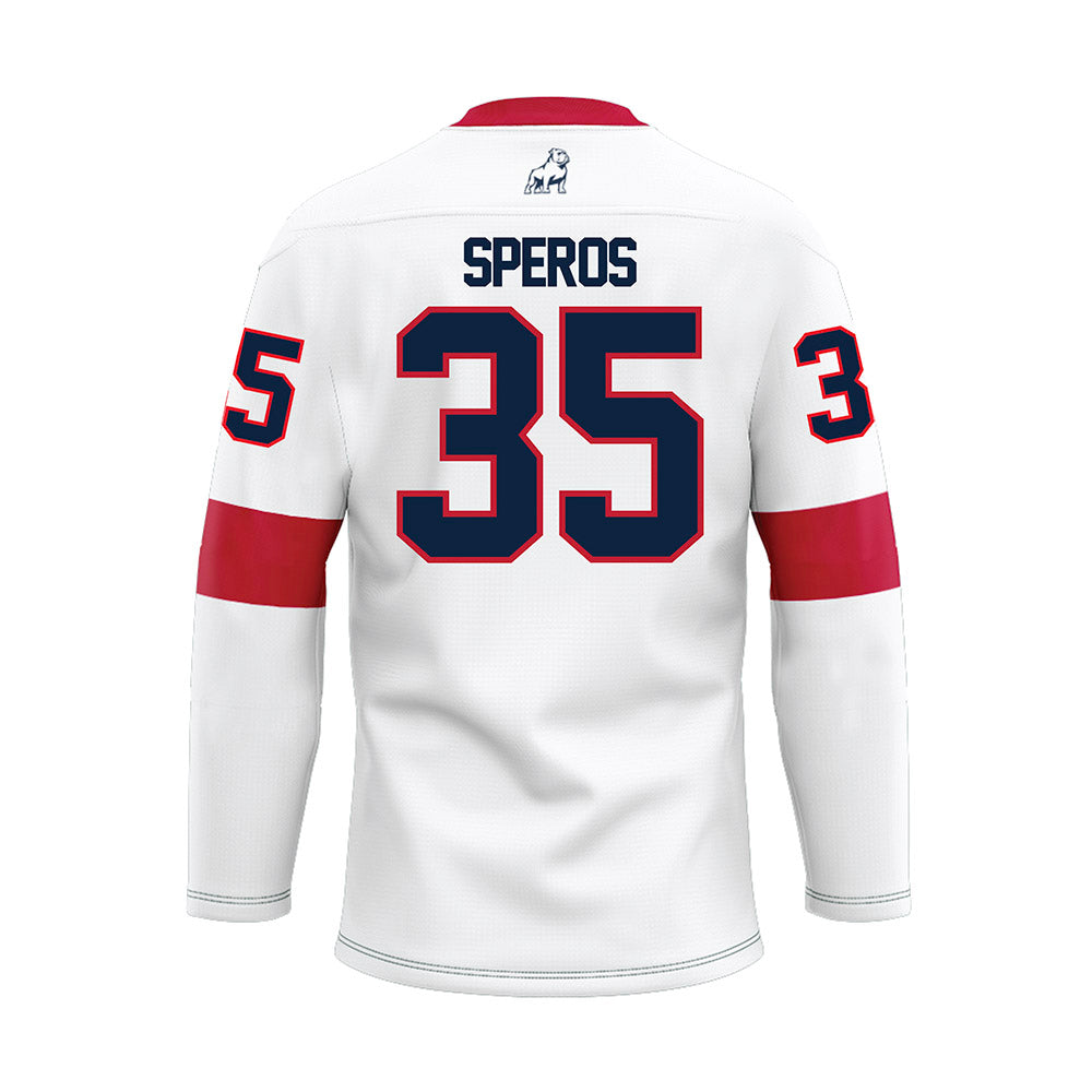 Samford - NCAA Football : Nick Speros - White Fashion Jersey