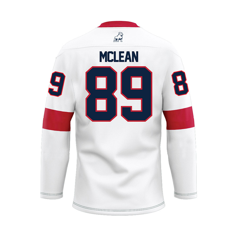 Samford - NCAA Football : Knox Mclean - White Hockey Jersey-1