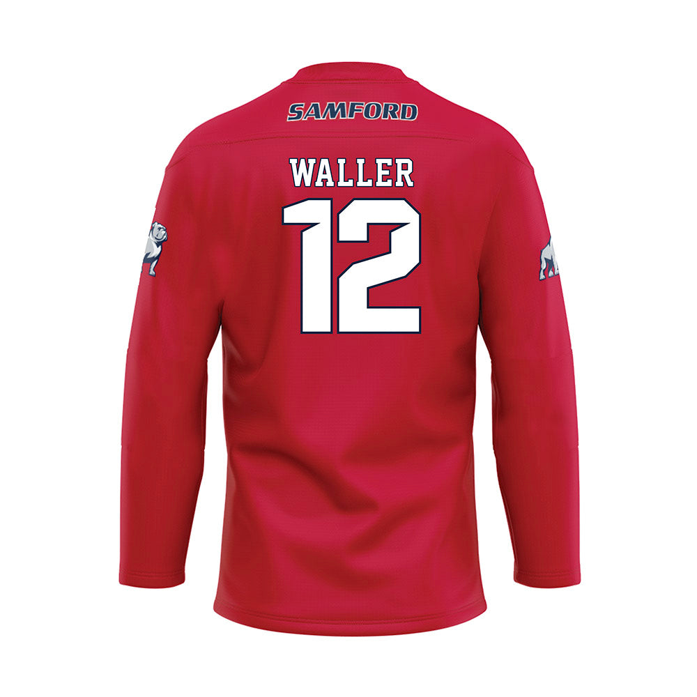Samford - NCAA Women's Volleyball : Sydney Waller - Red Hockey Jersey-1