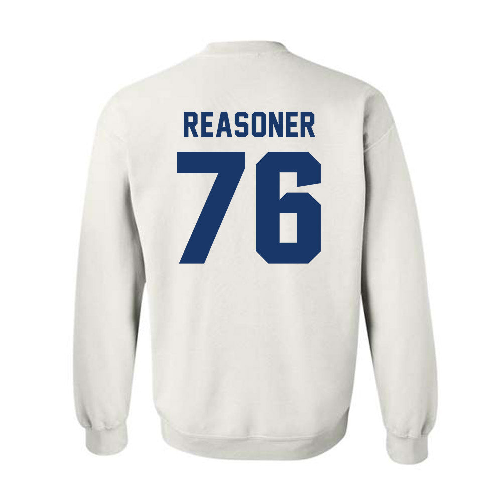 Drake - NCAA Football : Jackson Reasoner - Classic Shersey Crewneck Sweatshirt-1