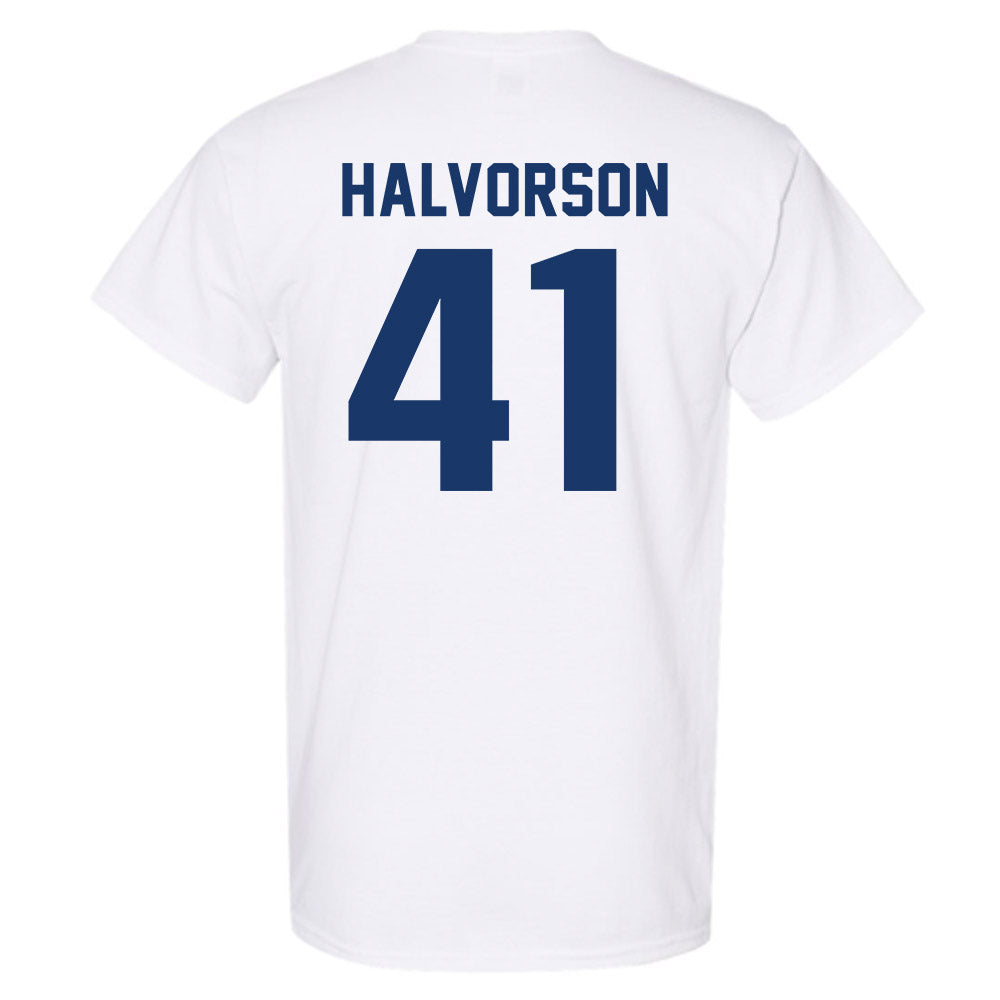 Drake - NCAA Football : Spencer Halvorson - Classic Shersey T-Shirt-1