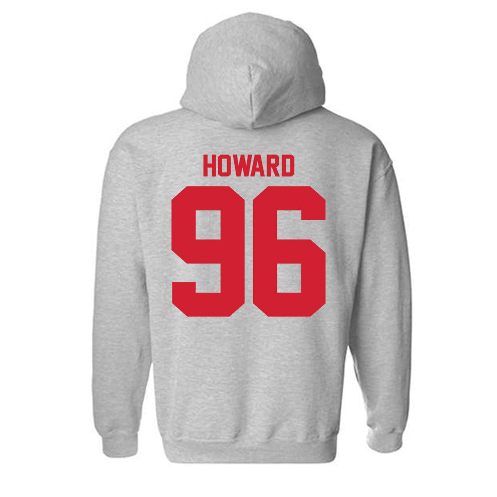 Louisiana - NCAA Football : Chase Howard - Classic Shersey Hooded Sweatshirt-1
