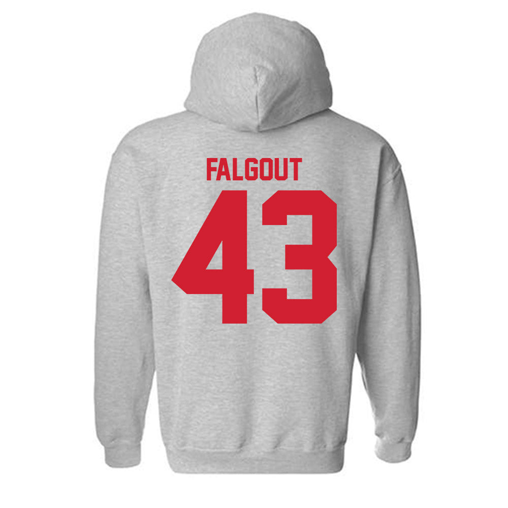 Louisiana - NCAA Football : Aiden Falgout - Classic Shersey Hooded Sweatshirt-1
