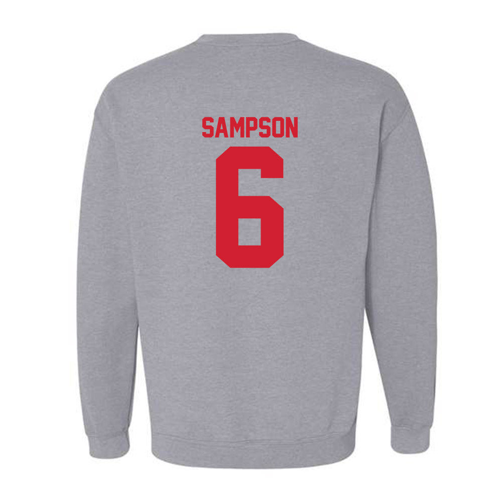 Louisiana - NCAA Football : Shelton Sampson - Classic Shersey Crewneck Sweatshirt-1