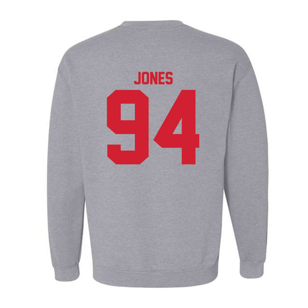 Louisiana - NCAA Football : Timahj Jones - Classic Shersey Crewneck Sweatshirt-1