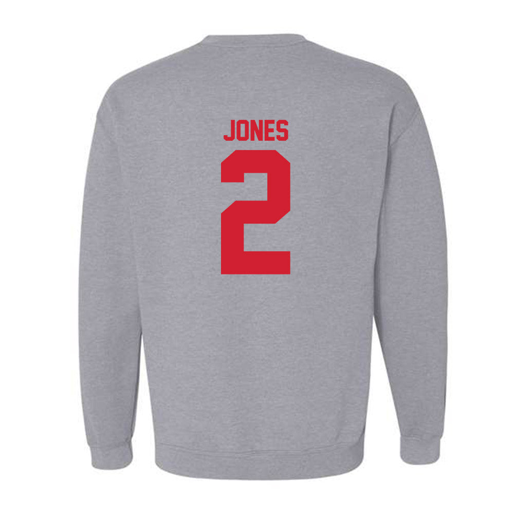 Louisiana - NCAA Men's Basketball : Todd Jones - Classic Shersey Crewneck Sweatshirt-1