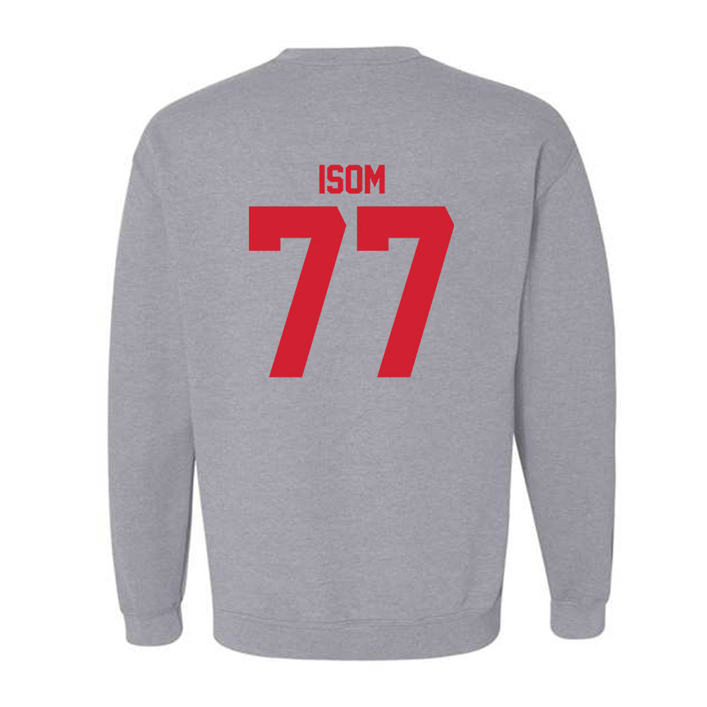 Louisiana - NCAA Football : Jakoby Isom - Classic Shersey Crewneck Sweatshirt-1