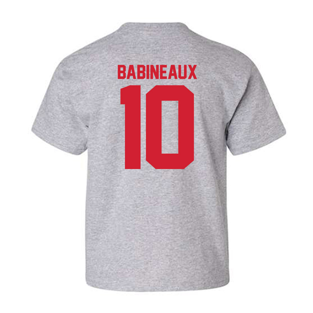 Louisiana - NCAA Football : Russell Babineaux - Classic Shersey Youth T-Shirt-1