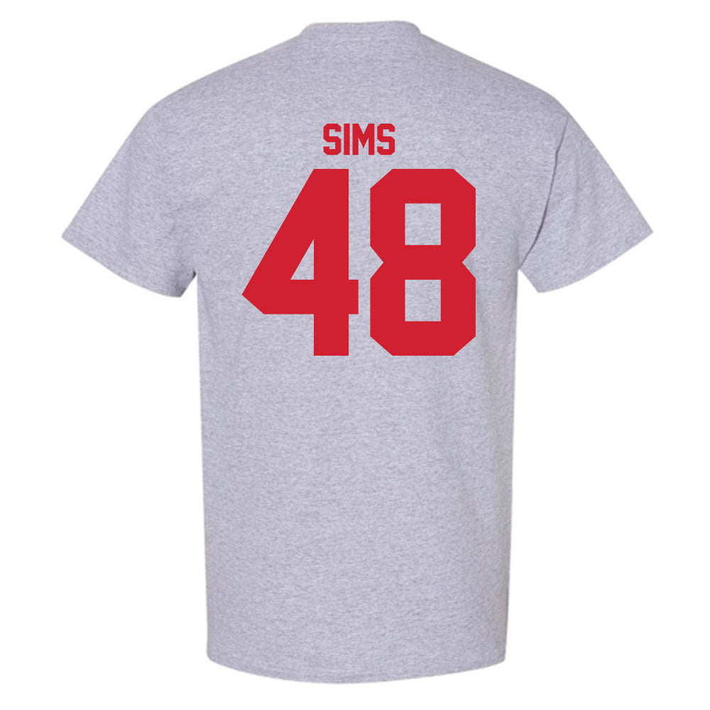Louisiana - NCAA Football : Hunter Sims - Classic Shersey T-Shirt-1