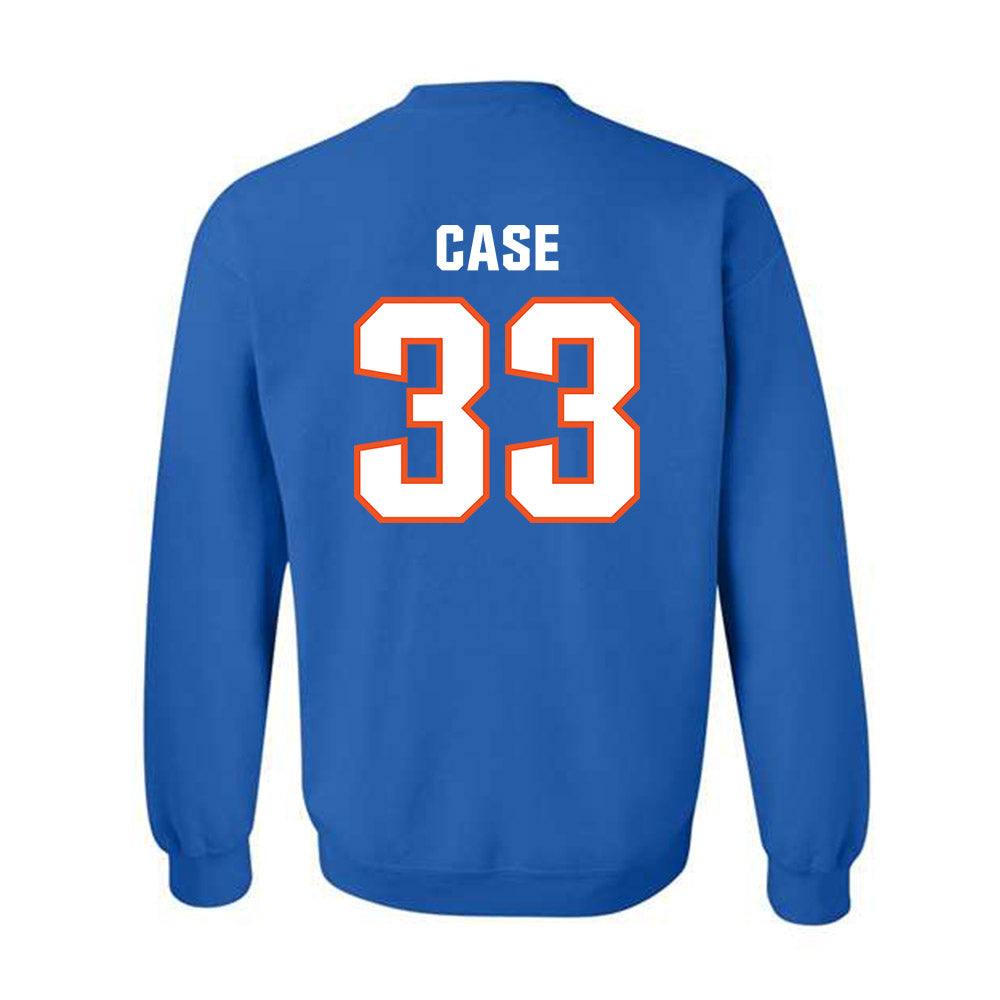 Florida - NCAA Football : Brian Case - Replica Shersey Crewneck Sweatshirt-1
