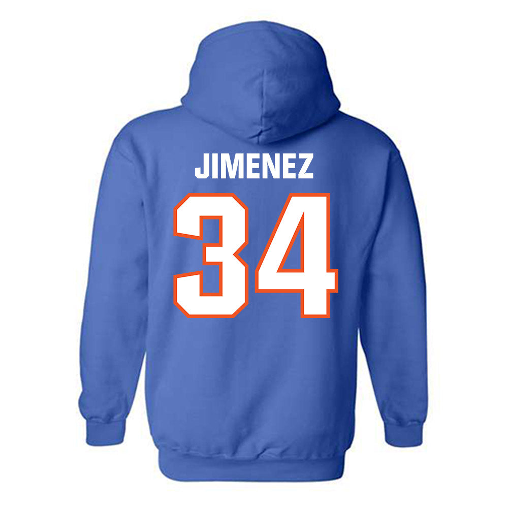 Florida - NCAA Football : Kelvin Jimenez - Replica Shersey Hooded Sweatshirt