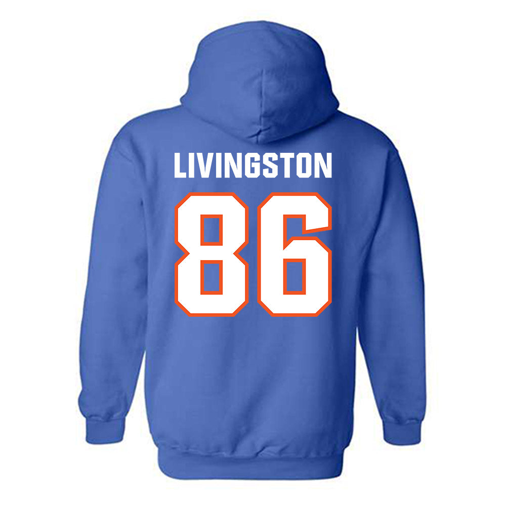Florida - NCAA Football : Tony Livingston - Replica Shersey Hooded Sweatshirt