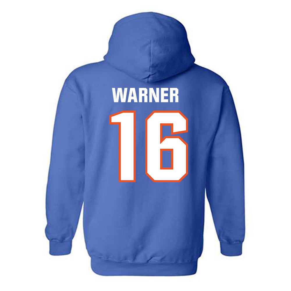 Florida - NCAA Football : Aidan Warner - Replica Shersey Hooded Sweatshirt-1