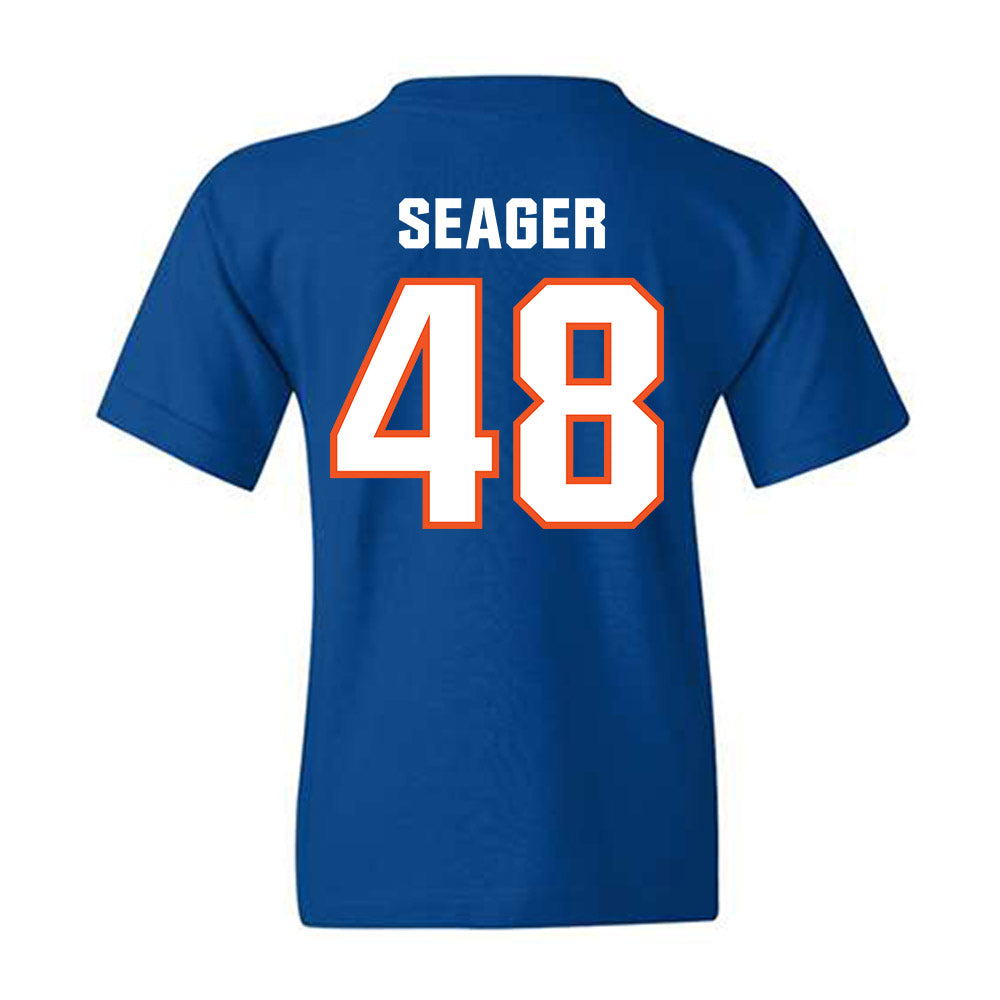 Florida - NCAA Football : Erich Seager - Replica Shersey Youth T-Shirt-1