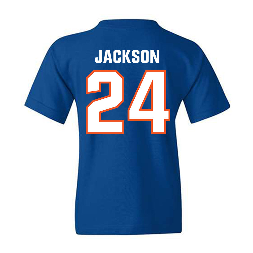 Florida - NCAA Football : Ja'Kobi Jackson - Replica Shersey Youth T-Shirt-1