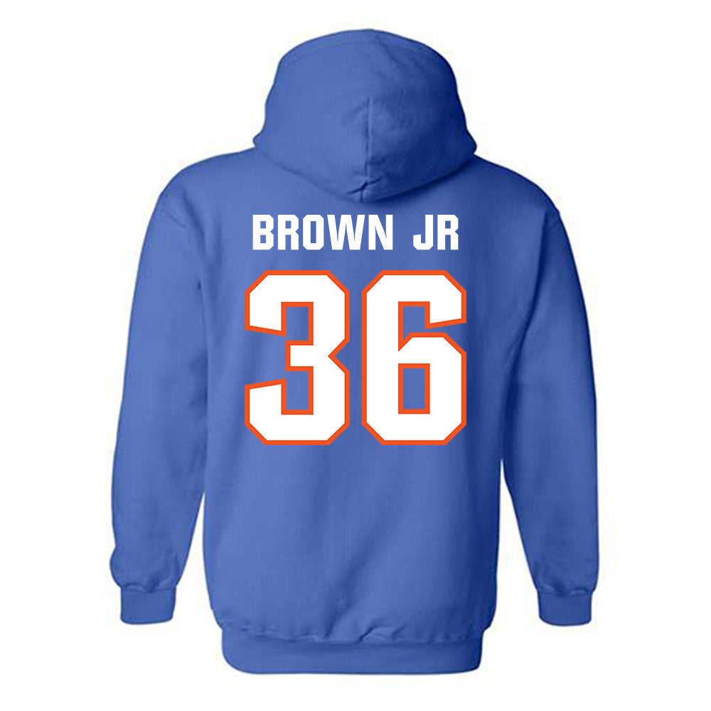 Florida - NCAA Football : Vincent Brown Jr - Replica Shersey Hooded Sweatshirt-1