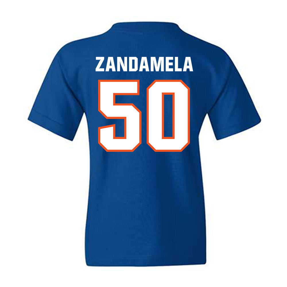 Florida - NCAA Football : Jason Zandamela - Replica Shersey Youth T-Shirt-1
