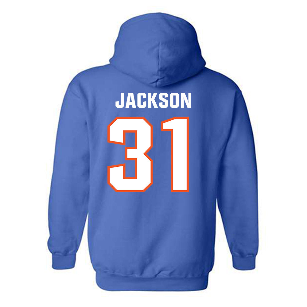 Florida - NCAA Football : Evan Jackson - Replica Shersey Hooded Sweatshirt-1