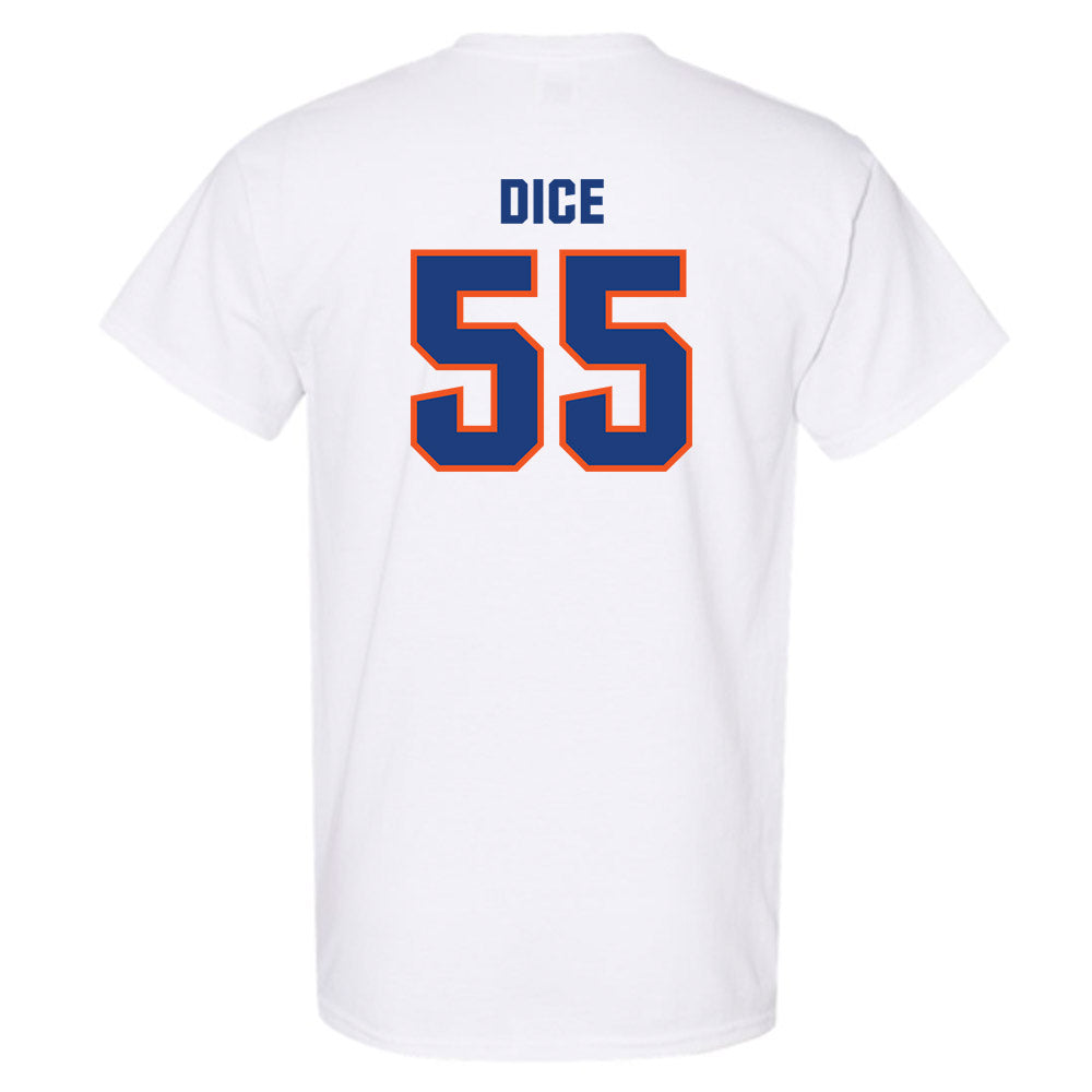 Florida - NCAA Football : Tavaris Dice - Replica Shersey T-Shirt-1