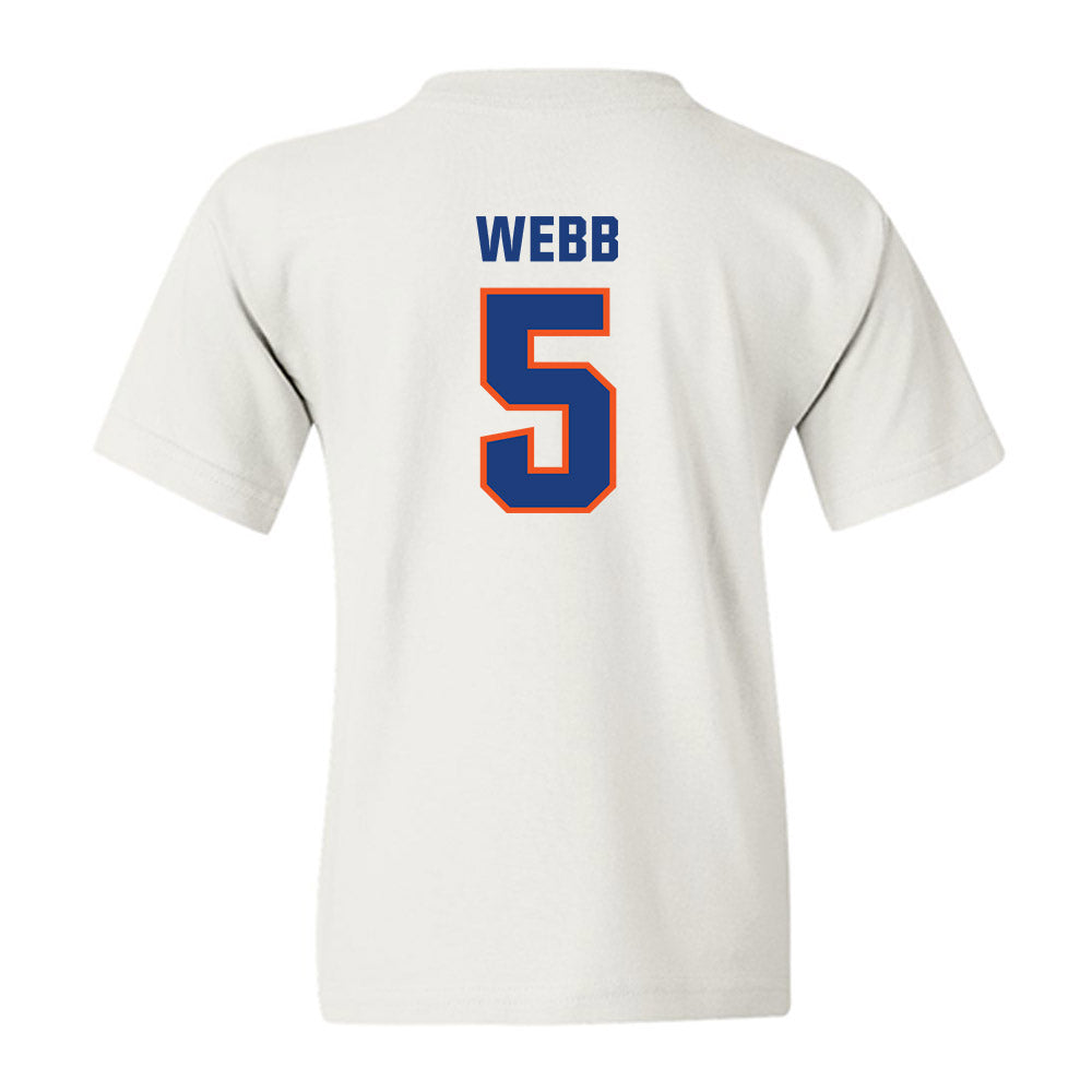Florida - NCAA Football : Treyaun Webb - Replica Shersey Youth T-Shirt-1