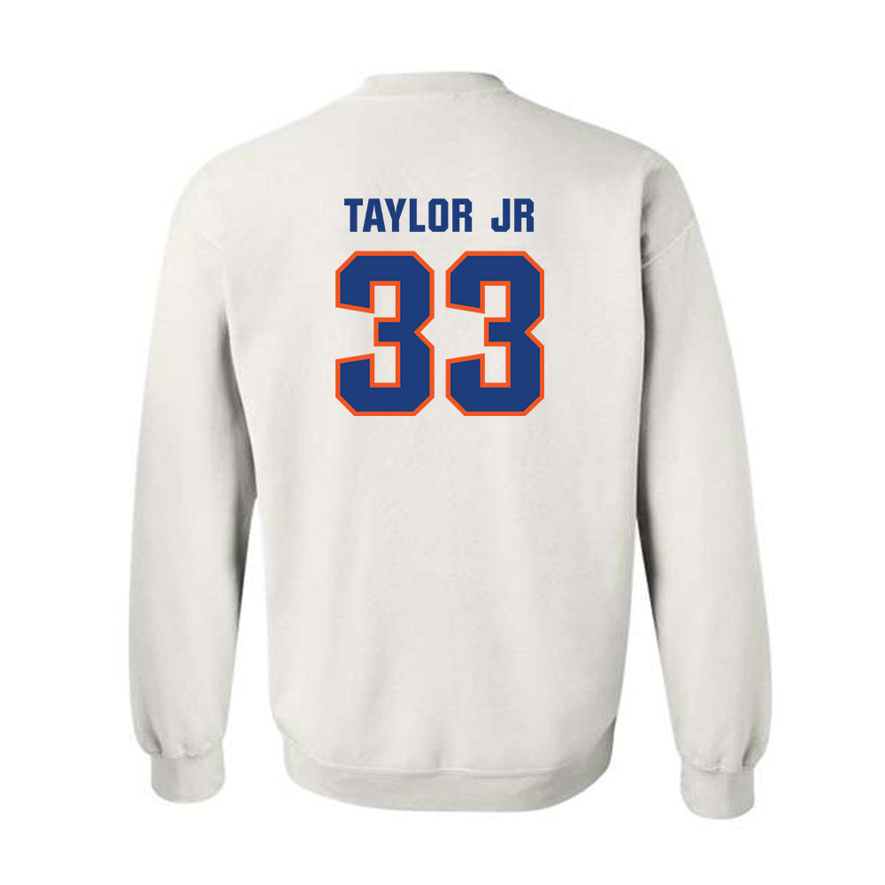 Florida - NCAA Football : Brien Taylor Jr - Replica Shersey Crewneck Sweatshirt-1