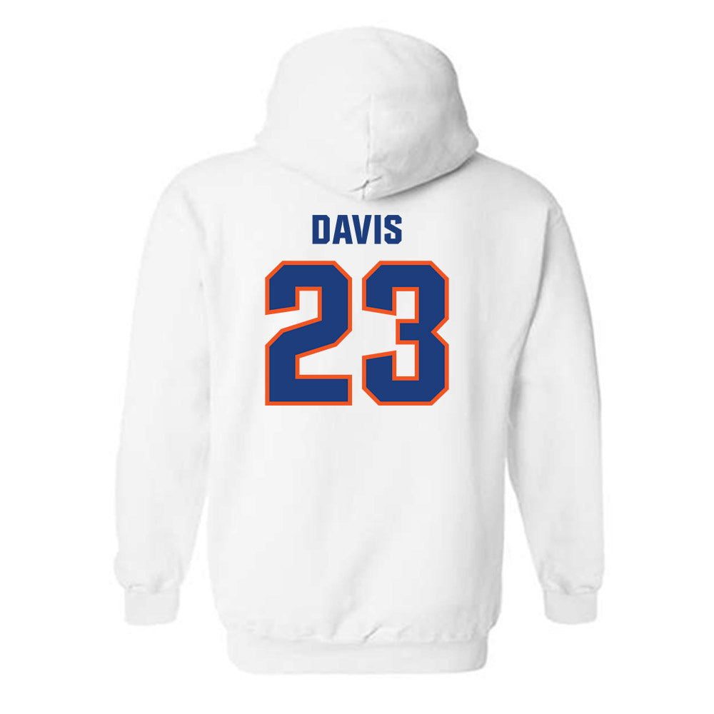 Florida - NCAA Football : Josiah Davis - Replica Shersey Hooded Sweatshirt-1