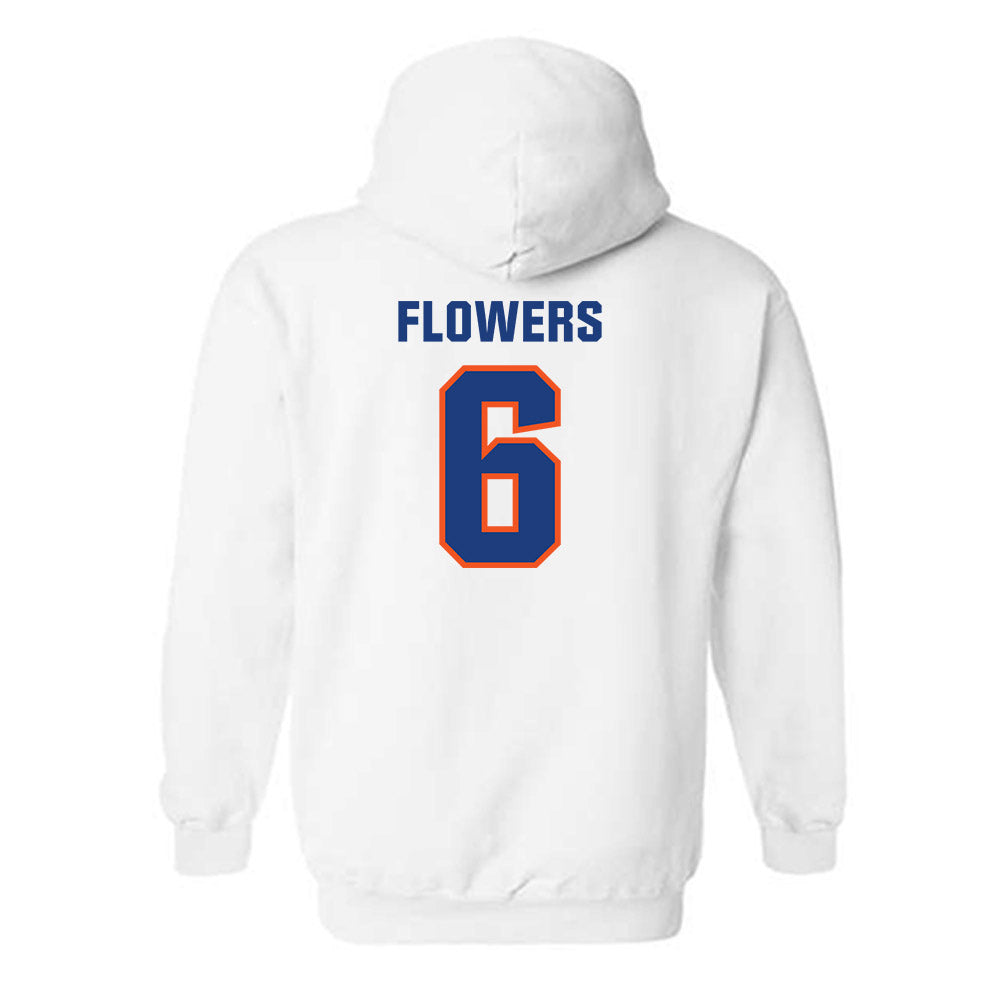 Florida - NCAA Football : Jvari Flowers - Replica Shersey Hooded Sweatshirt-1