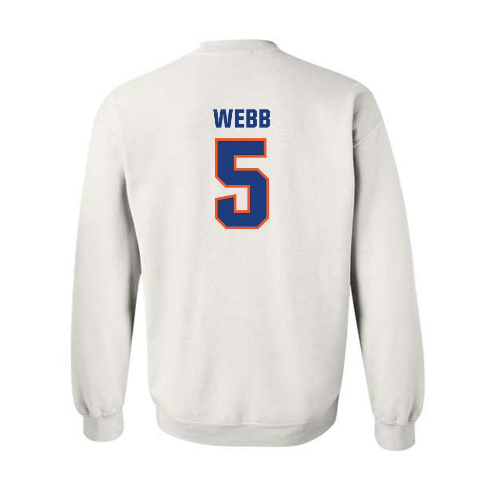 Florida - NCAA Football : Treyaun Webb - Replica Shersey Crewneck Sweatshirt-1