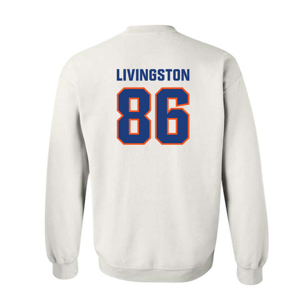 Florida - NCAA Football : Tony Livingston - Replica Shersey Crewneck Sweatshirt