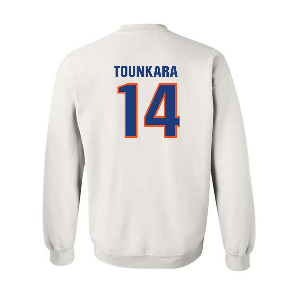 Florida - NCAA Football : Muizz Tounkara - Replica Shersey Crewneck Sweatshirt-1