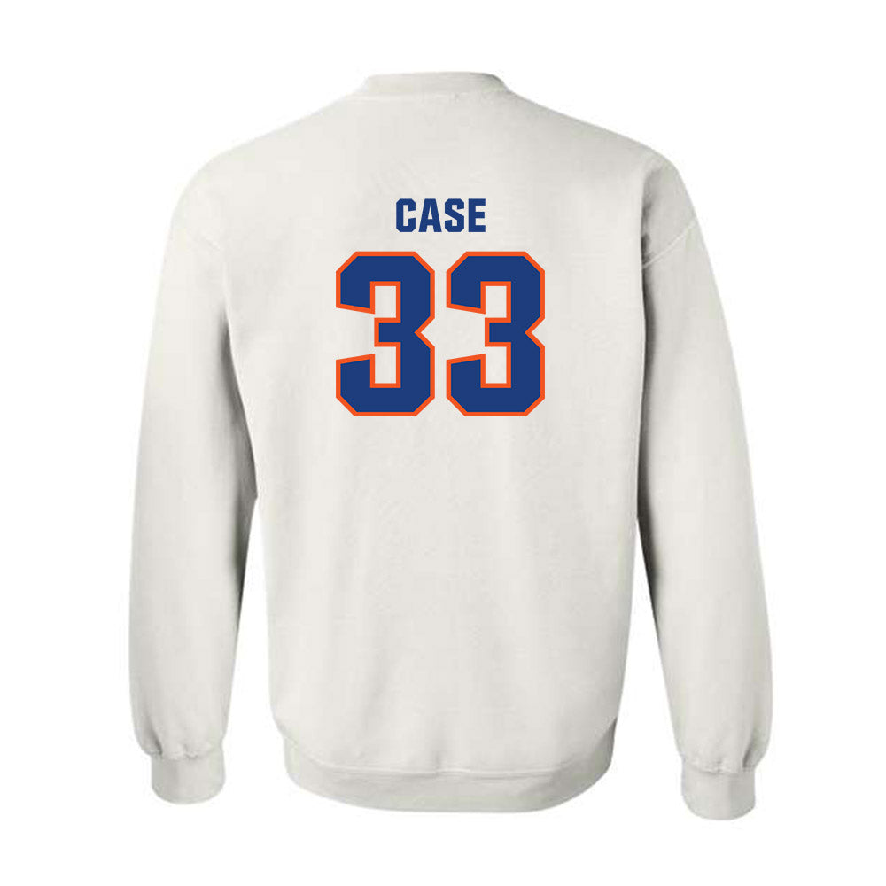 Florida - NCAA Football : Brian Case - Replica Shersey Crewneck Sweatshirt-1