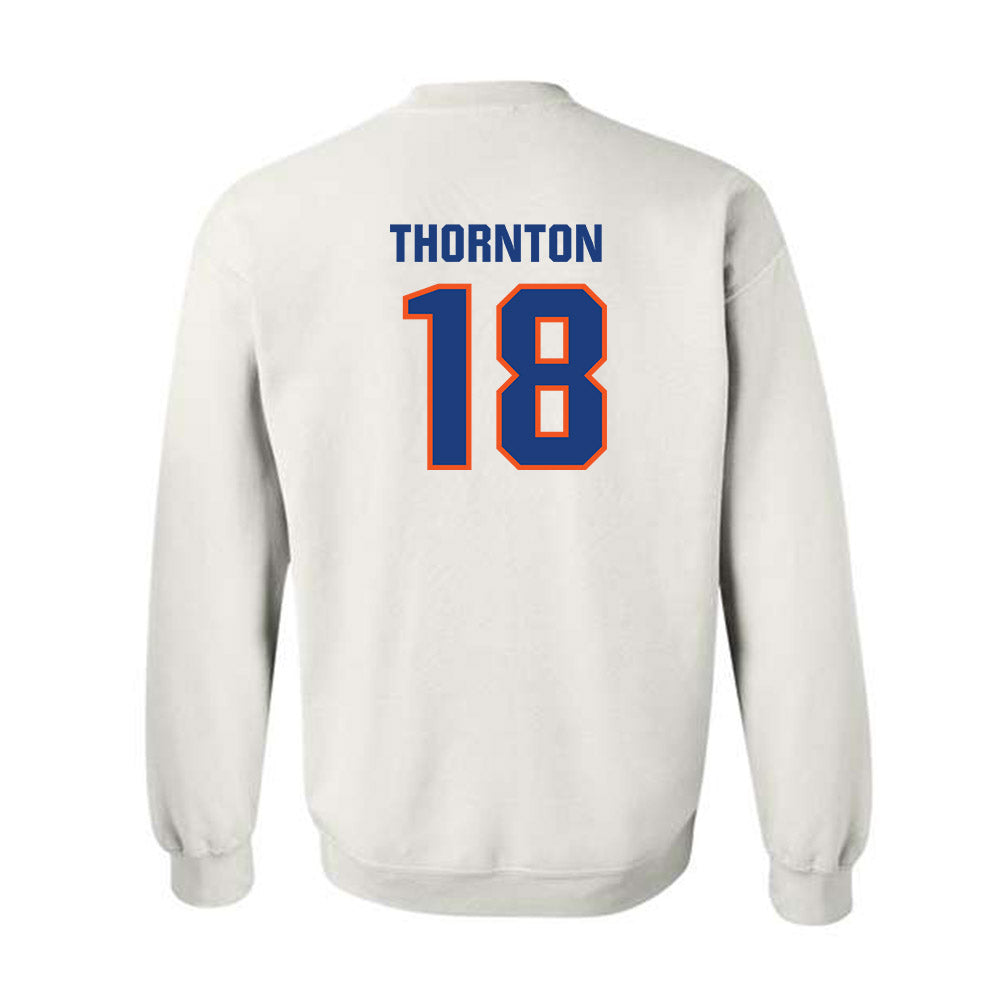 Florida - NCAA Football : Bryce Thornton - Replica Shersey Crewneck Sweatshirt