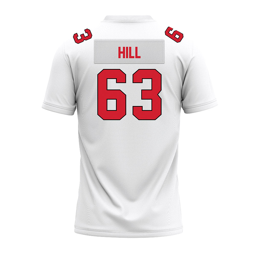 Illinois State - NCAA Football : Chris Hill - White Premium Football Jersey-1