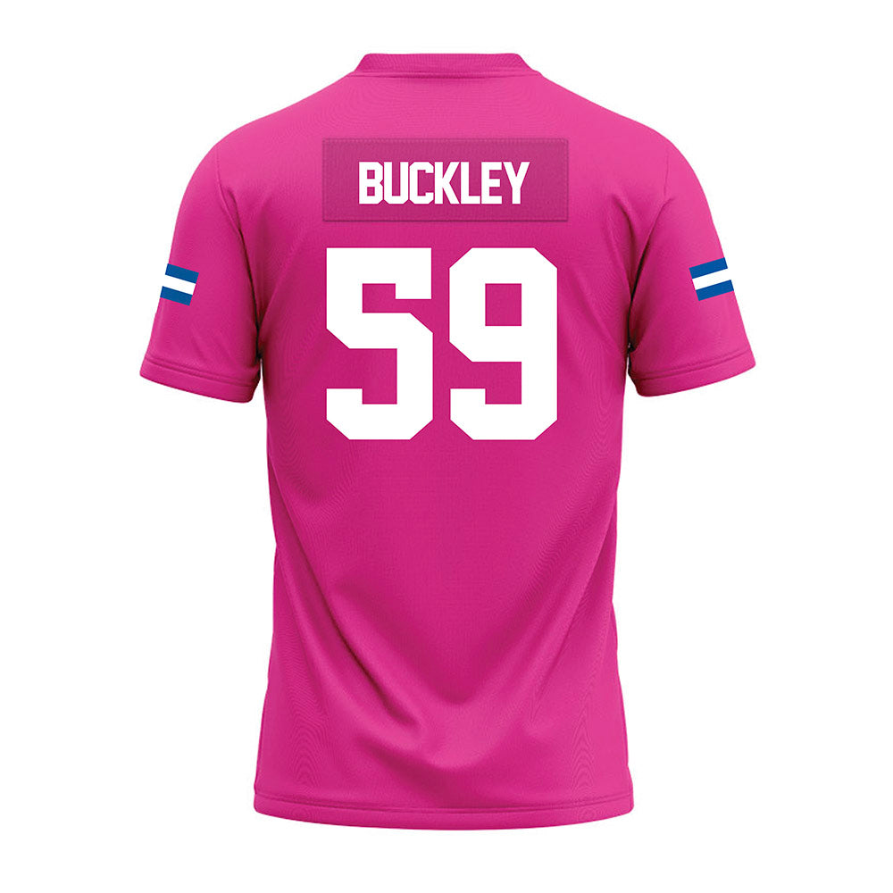 Grand Valley - NCAA Football : Tre' vonte Buckley - Pink Premium Football Jersey-1