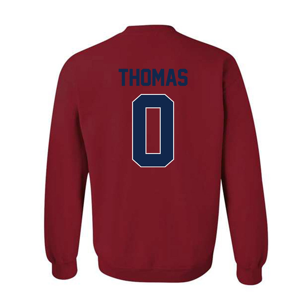 Ole Miss - NCAA Football : Domonique Thomas - Crewneck Sweatshirt-1
