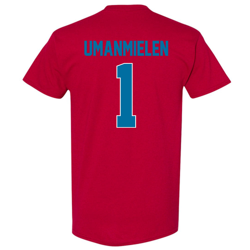 Ole Miss - NCAA Football : Princewill Umanmielen - T-Shirt-1