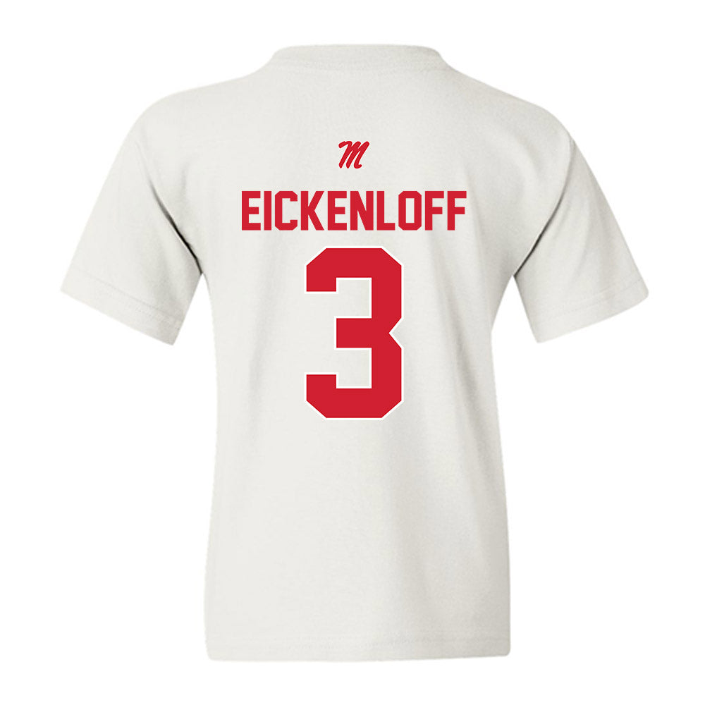 Ole Miss - NCAA Women's Volleyball : Carson Eickenloff - Youth T-Shirt-1