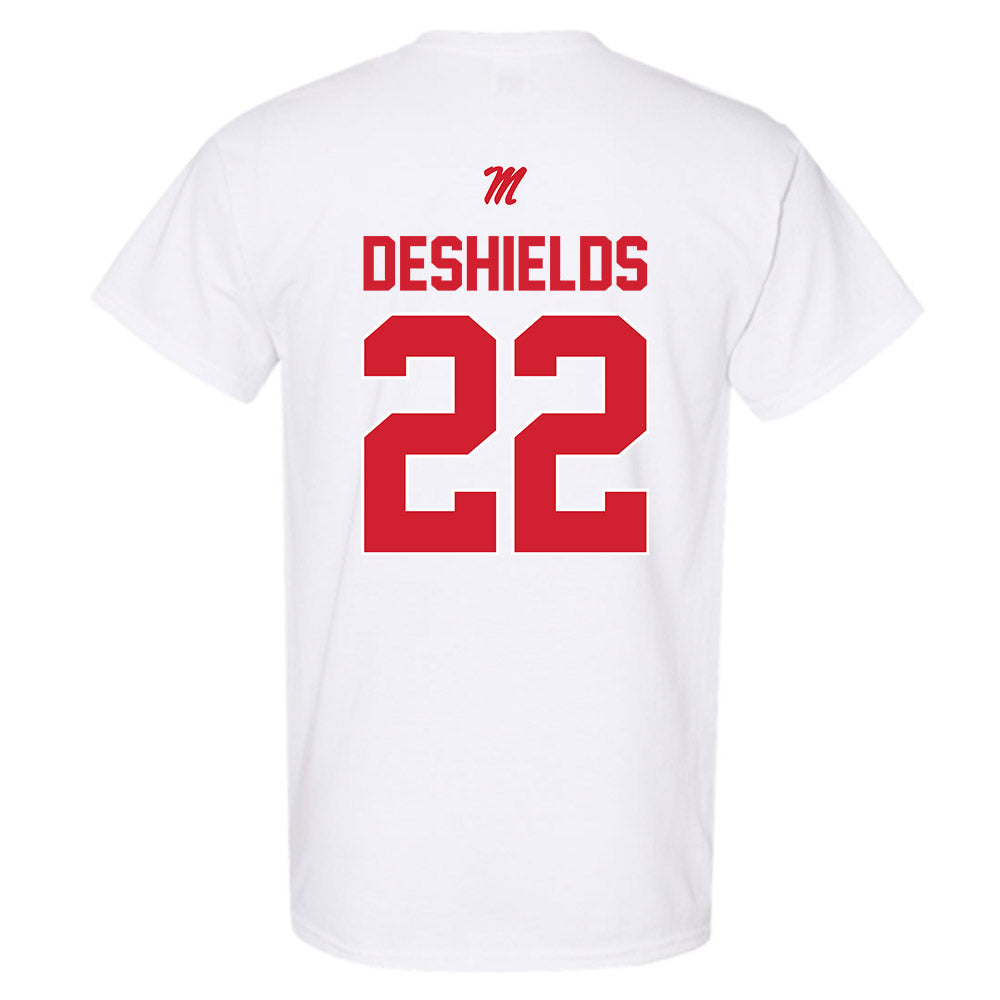 Ole Miss - NCAA Women's Basketball : Denim DeShields - T-Shirt-1