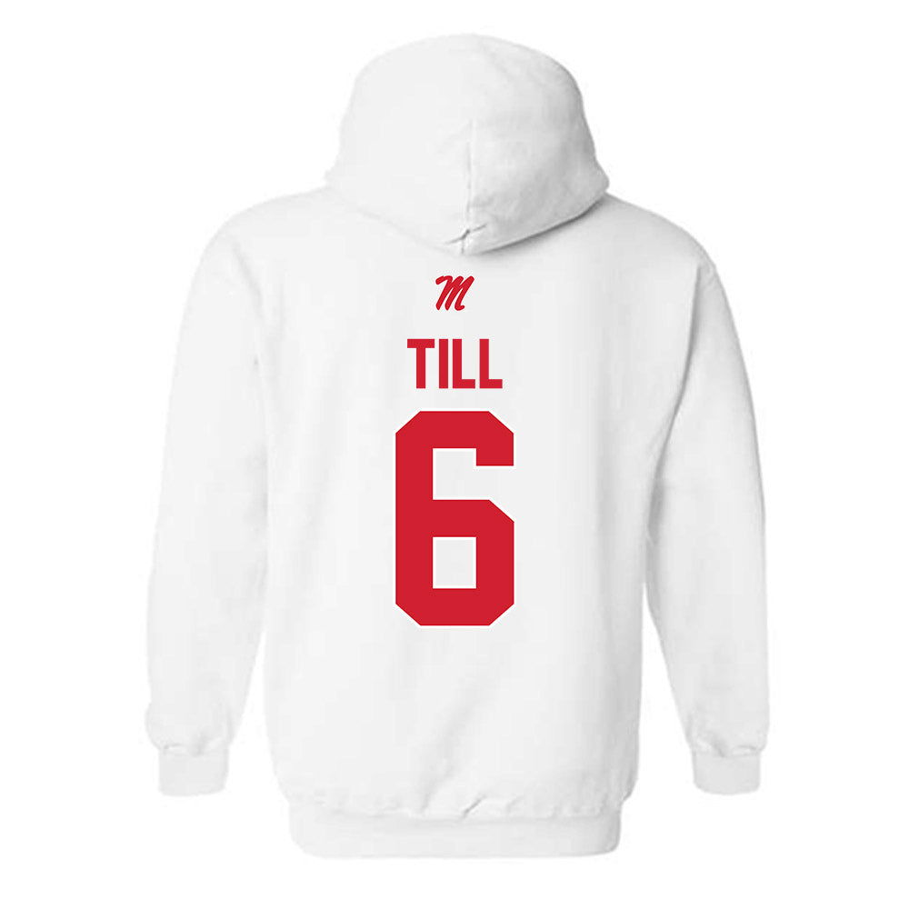 Ole Miss - NCAA Softball : Kaidance Till - Hooded Sweatshirt-1