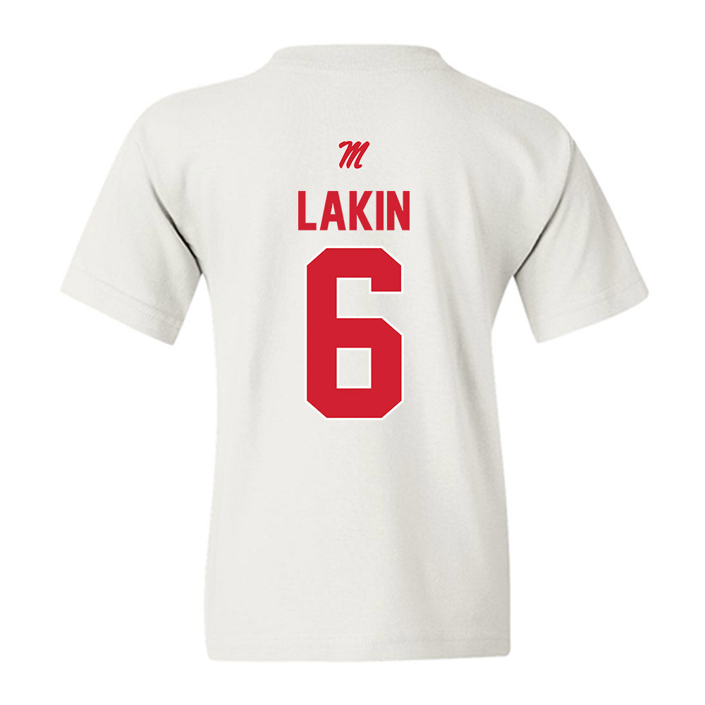 Ole Miss - NCAA Women's Soccer : Katie Lakin - Youth T-Shirt-1