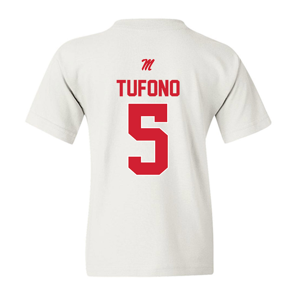 Ole Miss - NCAA Women's Volleyball : Mokihana Tufono - Youth T-Shirt-1