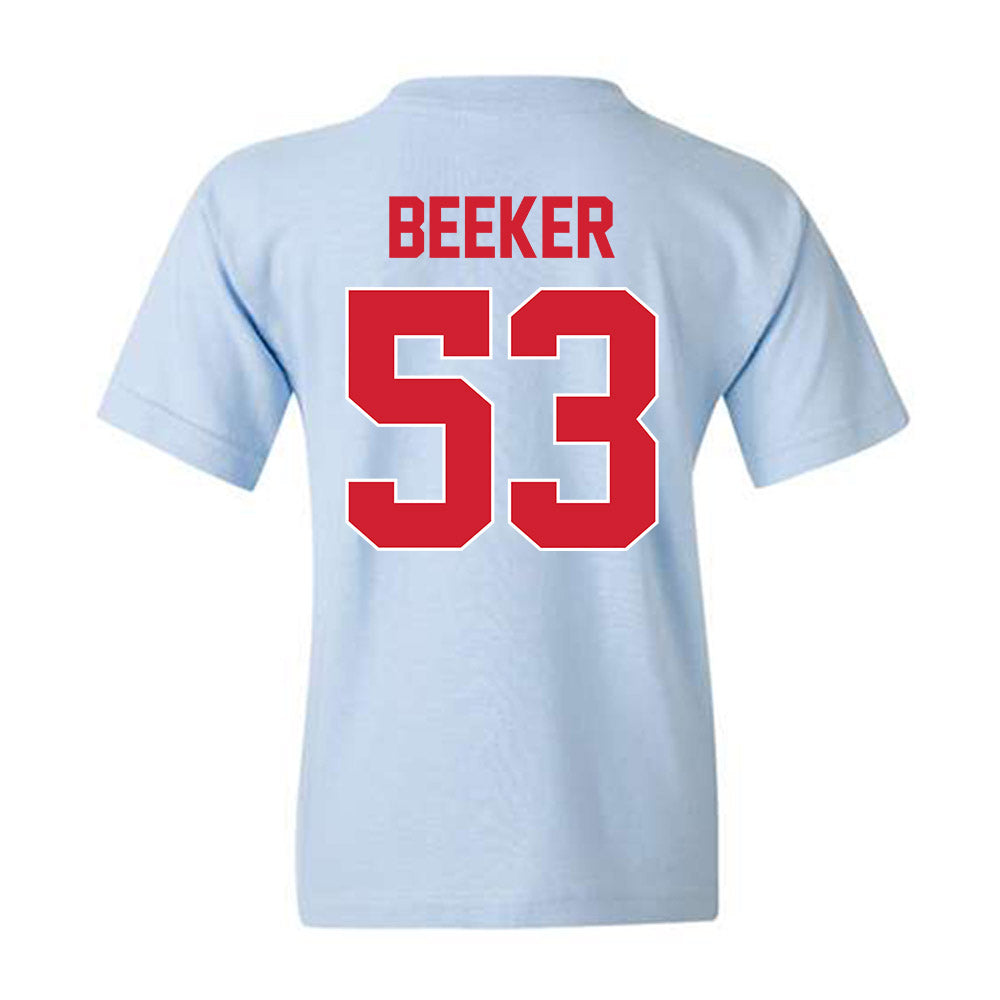 Ole Miss - NCAA Football : Ford Beeker - Youth T-Shirt-1