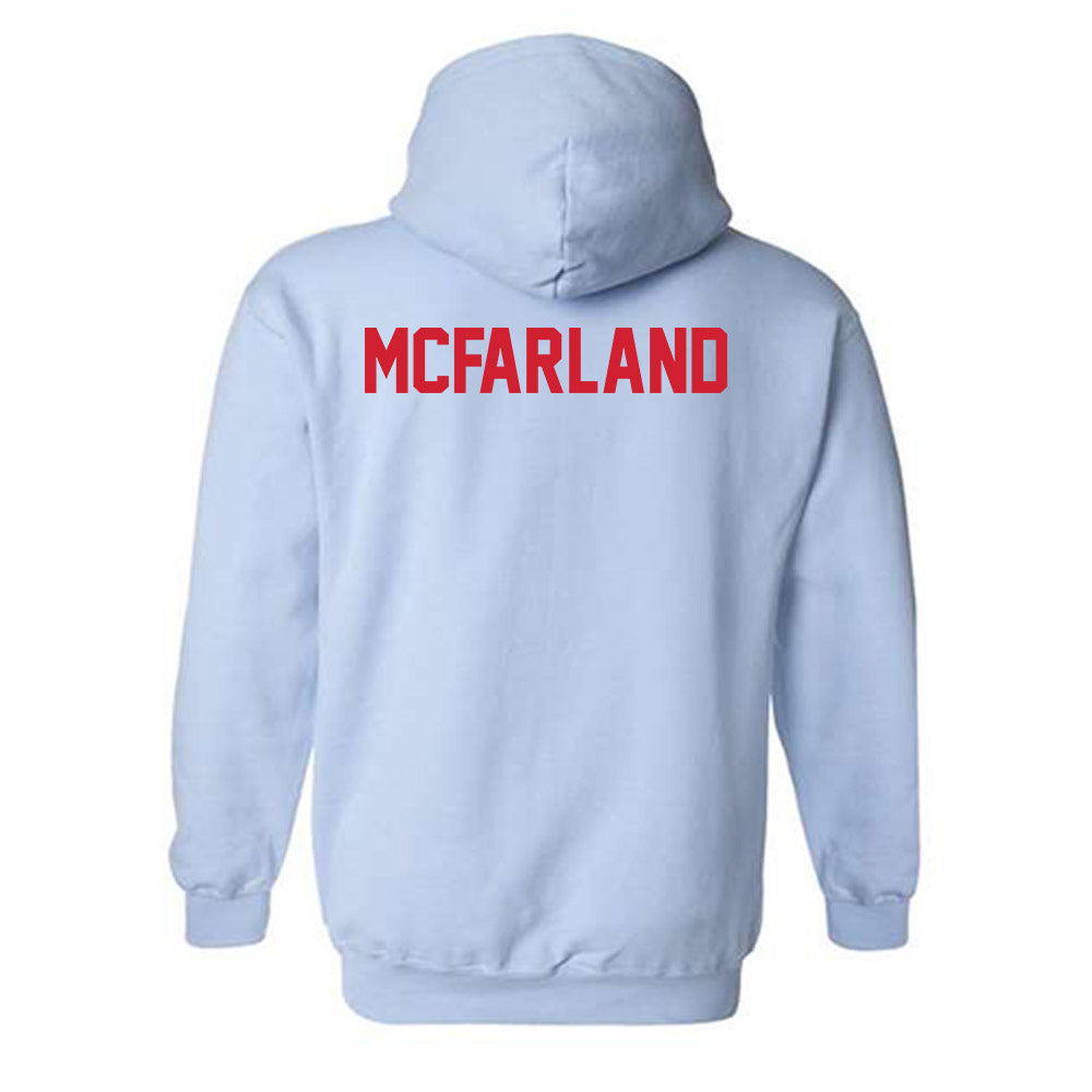 Ole Miss - NCAA Women's Track & Field : Katie McFarland - Hooded Sweatshirt-1