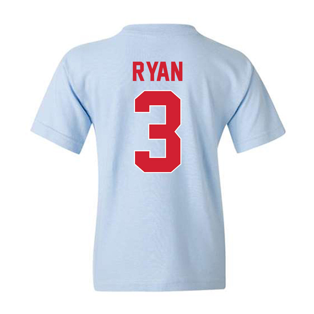 Ole Miss - NCAA Football : Sage Ryan - Youth T-Shirt-1